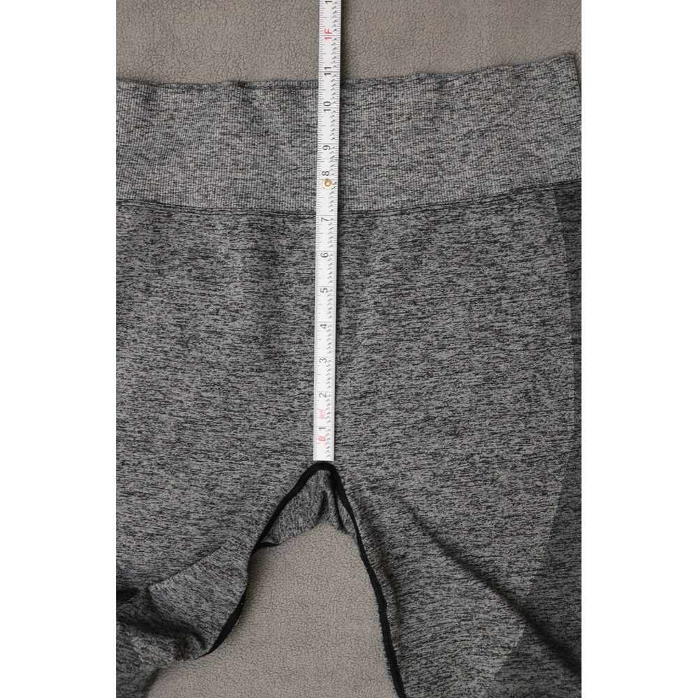 PINK Active Seamless High Rise Leggings Women XL Gray Marled Athletic Workout VS - Picture 6 of 11